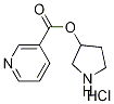 3-Pyrrolidinyl nicotinate hydrochloride Structure