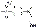 2-[3-Amino(ethyl)-4-(methylsulfonyl)anilino]-1-ethanol 구조식 이미지