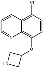 8-(3-Azetidinyloxy)-5-chloroquinoline 구조식 이미지