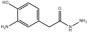 2-(3-Amino-4-hydroxyphenyl)acetohydrazide 구조식 이미지