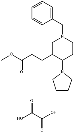 3-piperidinepropanoic acid, 1-(phenylmethyl)-4-(1-pyrrolid 구조식 이미지