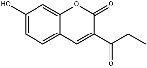 7-Hydroxy-3-propionyl-2H-chromen-2-one 구조식 이미지