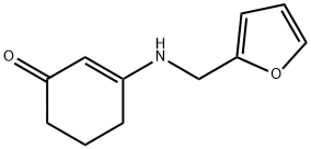 3-[(2-Furylmethyl)amino]cyclohex-2-en-1-one 구조식 이미지