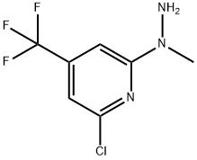 N-(6-Chloro-4-(trifluoromethyl)pyridin-2-yl)-N-methylhydrazine Structure