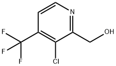 [3-Chloro-4-(trifluoromethyl)-2-pyridinyl]methanol Structure