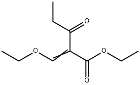Ethyl (2E)-3-ethoxy-2-propionylacrylate Structure