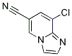 8-Chloroimidazo[1,2-a]pyridine-6-carbonitrile Structure