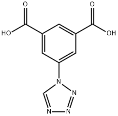 5-(1H-Tetrazol-1-yl)isophthalic acid Structure