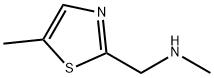 N-Methyl-1-(5-methyl-1,3-thiazol-2-yl)methanamine dihydrochloride Structure