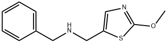 N-Benzyl-1-(2-methoxy-1,3-thiazol-5-yl)-methanamine hydrochloride Structure