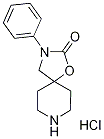 3-Phenyl-1-oxa-3,8-diazaspiro[4.5]decan-2-one hydrochloride 구조식 이미지