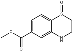 Methyl 1-oxo-1,2,3,4-tetrahydro-1lambda~4~,4-benzothiazine-6-carboxylate 구조식 이미지