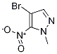 4-broMo-1-Methyl-5-nitro-1H-pyrazole 구조식 이미지