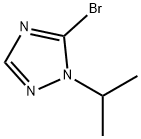 5-Bromo-1-isopropyl-1H-1,2,4-triazole Structure