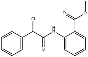 Methyl 2-{[chloro(phenyl)acetyl]amino}benzoate 구조식 이미지