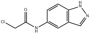 2-Chloro-N-1H-indazol-5-ylacetamide Structure