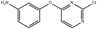 3-[(2-CHLOROPYRIMIDIN-4-YL)OXY]ANILINE Structure