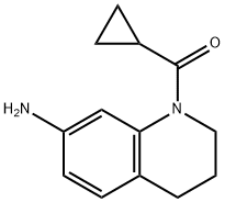 1-(Cyclopropylcarbonyl)-1,2,3,4-tetrahydroquinolin-7-amine Structure