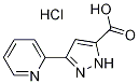 5-PYRIDIN-2-YL-2H-PYRAZOLE-3-CARBOXYLIC ACIDHYDROCHLORIDE Structure