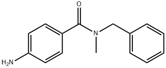 4-AMINO-N-BENZYL-N-METHYLBENZAMIDE 구조식 이미지