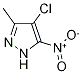 4-CHLORO-3-METHYL-5-NITRO-1H-PYRAZOLE Structure