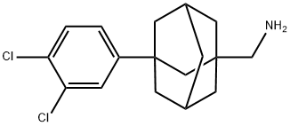 3-(3,4-DICHLOROPHENYL)-1-ADAMANTYL]METHYLAMINE 구조식 이미지