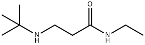 3-(TERT-BUTYLAMINO)-N-ETHYLPROPANAMIDE 구조식 이미지