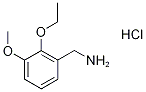 (2-Ethoxy-3-methoxyphenyl)methanaminehydrochloride 구조식 이미지