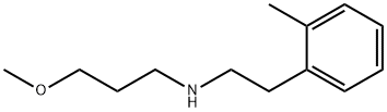 3-Methoxy-N-(2-methylphenethyl)-1-propanamine Structure