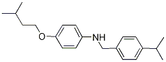 4-(Isopentyloxy)-N-(4-isopropylbenzyl)aniline Structure