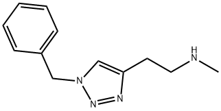 N-[2-(1-Benzyl-1H-1,2,3-triazol-4-yl)ethyl]-N-methylamine Structure