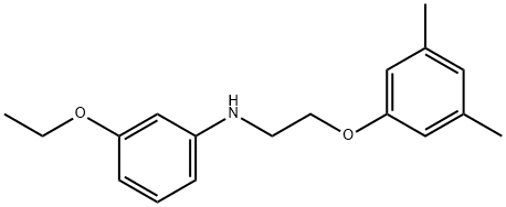 N-[2-(3,5-Dimethylphenoxy)ethyl]-3-ethoxyaniline Structure