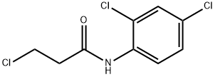 3-chloro-N-(2,4-dichlorophenyl)propanamide Structure