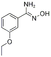 3-ethoxy-N'-hydroxybenzenecarboximidamide Structure