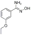 3-ethoxy-N'-hydroxybenzenecarboximidamide 구조식 이미지