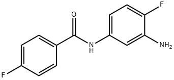 N-(3-amino-4-fluorophenyl)-4-fluorobenzamide Structure