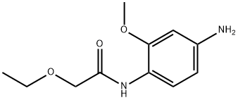 N-(4-amino-2-methoxyphenyl)-2-ethoxyacetamide 구조식 이미지