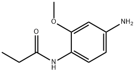N-(4-amino-2-methoxyphenyl)propanamide 구조식 이미지