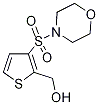 [3-(morpholin-4-ylsulfonyl)thien-2-yl]methanol Structure