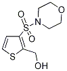 [3-(morpholin-4-ylsulfonyl)thien-2-yl]methanol 구조식 이미지