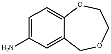 2,3-dihydro-5H-1,4-benzodioxepin-7-amine Structure