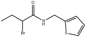 2-bromo-N-(thien-2-ylmethyl)butanamide 구조식 이미지