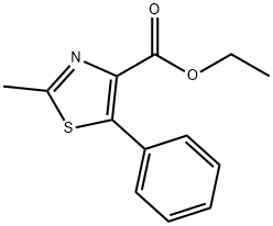 ethyl 2-methyl-5-phenyl-1,3-thiazole-4-carboxylate Structure