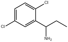 [1-(2,5-dichlorophenyl)propyl]amine hydrochloride Structure