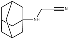 (1-adamantylamino)acetonitrile 구조식 이미지