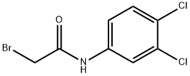 2-bromo-N-(3,4-dichlorophenyl)acetamide Structure