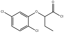 2-(2,5-dichlorophenoxy)butanoyl chloride Structure