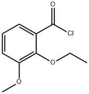 2-ethoxy-3-methoxybenzoyl chloride Structure