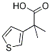 2-Methyl-2-(3-thienyl)propanoic acid Structure