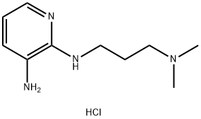 N2-[3-(Dimethylamino)propyl]-2,3-pyridinediamine hydrochloride Structure